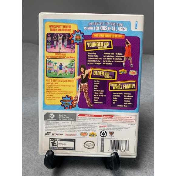 Just Dance Kids Wii Game Ubisoft 2010 Case & Instruction Booklet - Picture 2 of 6